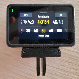 DJI Osmo 4 camera settings