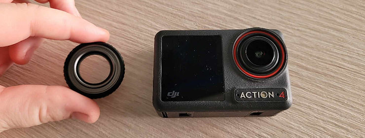 DJI Osmo Action 4 Accessory Lens